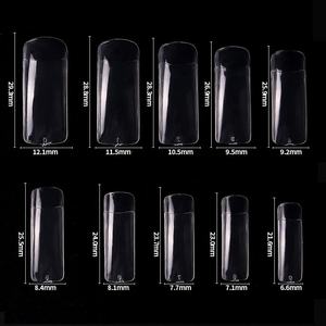 OEM 500PCs Box Lady French Style <span class=keywords><strong>Uñas</strong></span> <span class=keywords><strong>postizas</strong></span> artificiales Medias puntas y cubierta completa <span class=keywords><strong>Uñas</strong></span> <span class=keywords><strong>postizas</strong></span> - Product Image 5