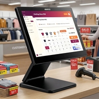 Système de point de vente personnalisé tout-en-un Android Win10/11, caisse enregistreuse bon marché, écran de point de vente, systèmes de point de vente pour supermarché