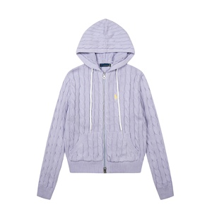 25 नए उच्च संस्करण महिलाओं की क्लासिक मूल ऑल-मैच देवी शैली छोटे हुक कढ़ाई केबल-बुनाई केबल-बुनाई केबल-बुनाई केबल शरद ऋतु आकस्मिक - Product Image 2