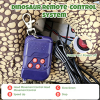 Stegosaurus Animatronik Realistis dengan Remote Control, Versi Terbaru yang Dapat Berjalan dan Melompat, Ukuran Dapat Disesuaikan, untuk Taman Petualangan