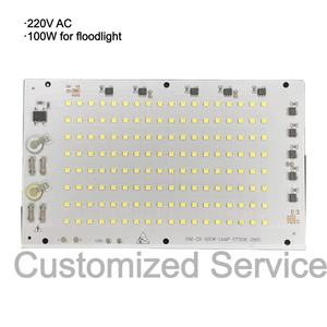 Modulo <span class=keywords><strong>LED</strong></span> DOB 100W AC 220V, Scheda PCB 6000K, Motore Luminoso SMD per Proiettori <span class=keywords><strong>LED</strong></span> - Product Image 1