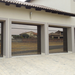 <span class=keywords><strong>Porte</strong></span> <span class=keywords><strong>de</strong></span> <span class=keywords><strong>garage</strong></span> moderne à vue panoramique, 10 m <span class=keywords><strong>de</strong></span> large, en aluminium sans cadre, avec verre empilable, pour villa, ouverture <span class=keywords><strong>automatique</strong></span> - Product Image 1