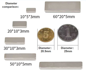 NdFeB N52 Hình Chữ Nhật Siêu Mạnh Mẽ Nam Châm Vĩnh Cửu Neodymium Từ Khối Thép Nam Châm Cho Người Tiêu Dùng Sử Dụng Điện Tử - Product Image 5