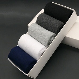 Meias Personalizadas de Algodão Preto Respirável para Homens, Conjuntos de Meias Formais para Traje - Product Image 1