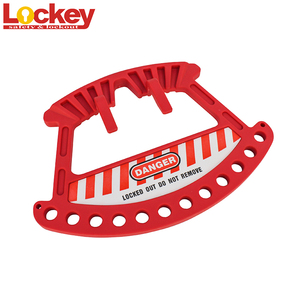 <span class=keywords><strong>Porta</strong></span> <span class=keywords><strong>lucchetto</strong></span> di sicurezza portatile in plastica per 12 serrature - Product Image 3