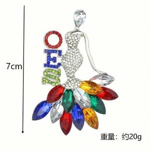 Broche de Joyería OES Personalizado al por Mayor, <span class=keywords><strong>el</strong></span> Orden de la Estrella de Oriente, Pin Masónico de Perlas para Regalos de Inicio - Product Image 6