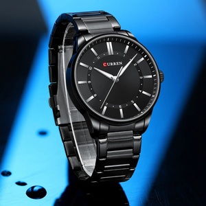Montres à quartz décontractées CURREN 8430 pour hommes, marque de luxe, bracelet en acier inoxydable, montres-bracelets à quartz simples pour affaires - Product Image 6