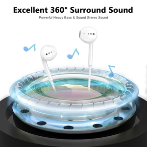 Audífonos USB C con Micrófono, Precio <span class=keywords><strong>de</strong></span> Fábrica, Bajos <span class=keywords><strong>de</strong></span> Alta Fidelidad, Audífonos Intrauditivos con Cable Tipo C para iPhone 15 16 Plus <span class=keywords><strong>Samsung</strong></span> S23 Ultra S22 Note 20 - Product Image 2