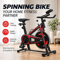 Vélo de spinning Zhuobu 2026 tendance pour la maison, vélo d'exercice silencieux de luxe à résistance magnétique, cyclisme stationnaire esthétique avec logo personnalisé
