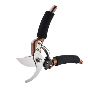 Pinheng Bypass Pruning Shears 20-30 Mm Stainless Steel Blade Wood Handle For Fruit <b>Tree</b> Trimming - Product Image 2