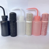 150ML Eau Squirt Bouteille Strass Lash Shampooing Emballage Extension De Cils Mousse Nettoyant Beauté Outil Squeeze Lavage Bouteilles