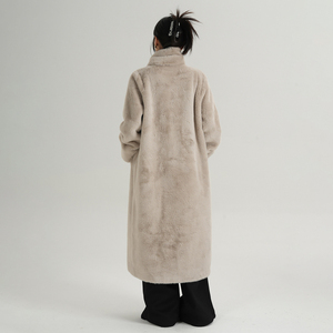<span class=keywords><strong>Veste</strong></span> en <span class=keywords><strong>fausse</strong></span> <span class=keywords><strong>fourrure</strong></span> surdimensionnée pour <span class=keywords><strong>femme</strong></span>, douce et élégante, imitation vison, manteau en <span class=keywords><strong>fourrure</strong></span> pas cher pour <span class=keywords><strong>femme</strong></span> - Product Image 4