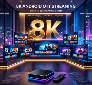 Android TV Box, Receptor <span class=keywords><strong>IPTV</strong></span>, Mini TV 8K, Streaming OTT, Lista de Reproducción - Product Image 1