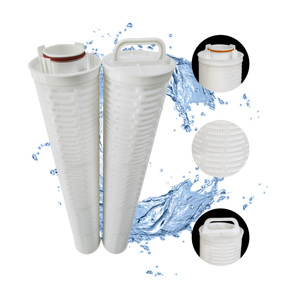 Cartouche filtrante PP haute performance, remplaçable, lavable, en acier inoxydable plissé, pour filtre à membrane - Product Image 1