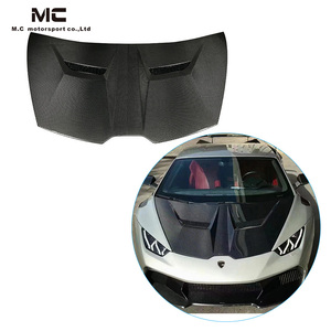 For 2014-2018 Lamborghini Huracan LP580 LP610 Carbon Fiber <strong>Engine</strong> Hood Car V-Type Carbon Fiber <strong>Engine</strong> Cover Decoration - Product Image 1