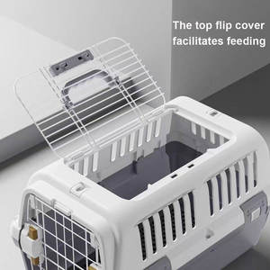 Üretici açık kulübesi evcil hayvan kafesi katlanabilir <span class=keywords><strong>Pet</strong></span> hava kutusu hava seyahat evcil hayvan kafesi açık seyahat için - Product Image 4
