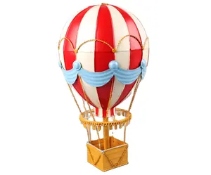 Grosir populer retro model besi tempa menarik udara panas balon bar ornamen gantung murah aksesoris hotel Hadiah