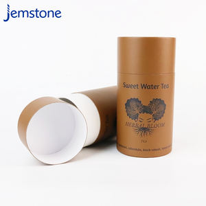 Embalaje de caja de tubo de papel redondo personalizado reciclado 100% biodegradable de alta calidad - Product Image 4