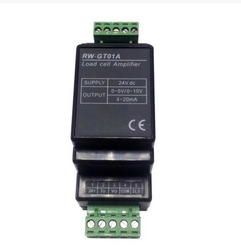 DIN Rail Mountable 0-5V0-10V4-20MA RW-GT01A Rail Weighing Transducer signal Amplifier