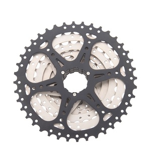 Accessoire de vélo haute performance, <span class=keywords><strong>cassette</strong></span> <span class=keywords><strong>8</strong></span> <span class=keywords><strong>vitesses</strong></span> <span class=keywords><strong>11</strong></span>~<span class=keywords><strong>40</strong></span> dents nickelée, roue libre pour VTT - Product Image 1