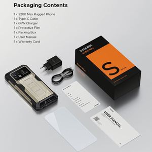 สมาร์ทโฟน DOOGEE 5G รุ่นทนทาน แบตเตอรี่ 22000mAh ไฟฉายคู่ หน่วยความจำ 16+512GB ระบบปฏิบัติการ Android 15 Doogee S200 MAX - Product Image 4