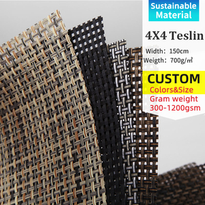 Starunk מרקם pvc רשת בד עבור בריכת שחייה גוון מחוזק נטו בד pvc רשת - Product Image 5