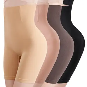 Plus Size Shapewear Shaper Shorts Calcinhas Cueca Calcinha Butt Lifer Cintura Magro Sem Costura Cintura Alta Barriga Controle Mulheres Padrão