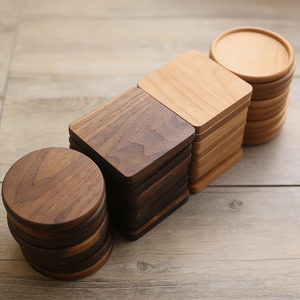 Posavasos Cuadrados de Madera de Lujo con Logotipo Personalizado al por Mayor, Decoración de Mesa Reutilizable, Acabado Natural, Grosor de 10 mm, Diámetro Superior a 600 mm - Product Image 4