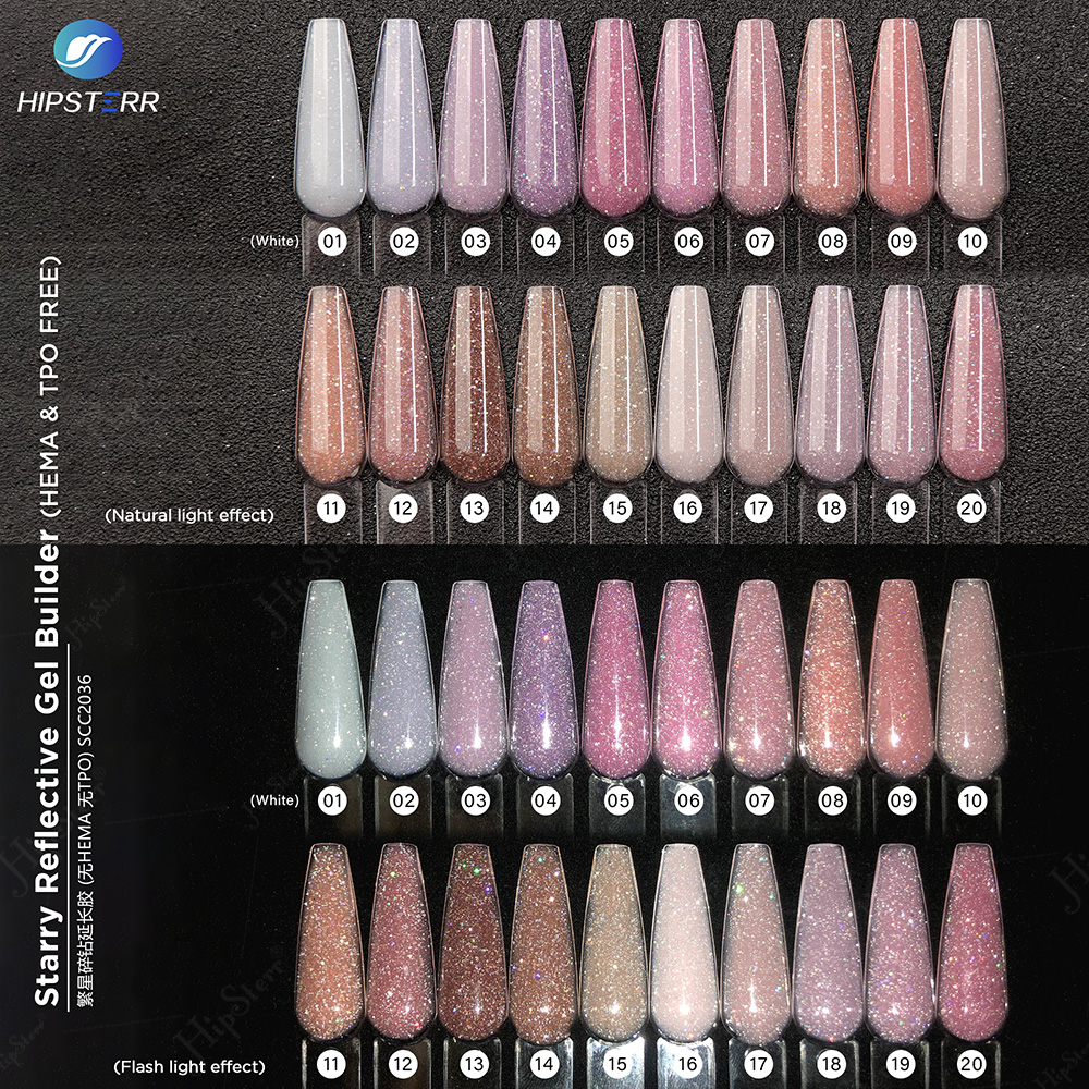 Starry สะท้อนแสงเจลสร้าง (Hema &amp; TPO ฟรี)