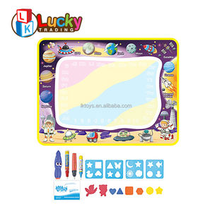ラッキートイズ子供絵画カラー落書き描画マットおもちゃ魔法ペン教育おもちゃを持参 - Product Image 3