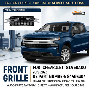 Parrilla Delantera para Chevrolet <span class=keywords><strong>Silverado</strong></span> 2019-<span class=keywords><strong>2022</strong></span>, Número <span class=keywords><strong>de</strong></span> Pieza 84493304, Venta al por Mayor <span class=keywords><strong>de</strong></span> Autopartes - Product Image 1