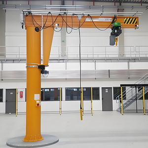 Mini-<span class=keywords><strong>grue</strong></span> à flèche colonne économique pour la construction, personnalisable, 1, 2 ou 3 tonnes, légère, montée au sol - Product Image 5