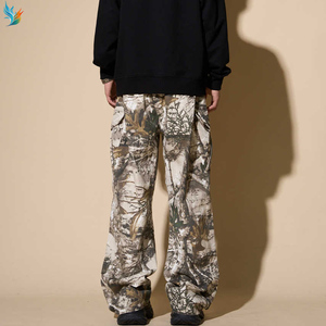Pantalones de chándal holgados informales de gran tamaño con estampado de piernas rectas extra completo de <span class=keywords><strong>primavera</strong></span> y logotipo personalizado para hombre - Product Image 6
