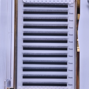 YY Lashes <strong>Extension</strong> 7mm Y Shape Lashes 2D 0.07 Faux <strong>Mink</strong> C/D Natural Soft Brazilian <strong>Eyelash</strong> Premade Volume Fans - Product Image 1