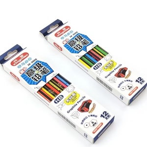 12PCS Box Standard Hb Pencil Set with Rubber-Tipped for Non-Slip Writing & Daily Use for Quality Artists and Students - Product Image 3