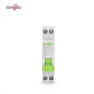 Interruptor Automático Miniatura TONGOU <span class=keywords><strong>DPN</strong></span> MCB 1P+N <span class=keywords><strong>6A</strong></span>-32A Curva B/C 4.5KA Montaje en Riel DIN Capacidad de Ruptura 10KA Producto Eléctrico - Product Image 1