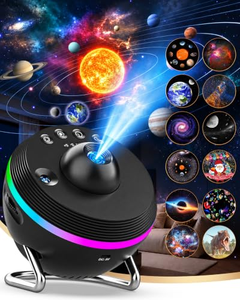 Projecteur Planétaire 4K, Projecteur Galaxie à 360 Degrés pour Chambre, Film de Projection HD 4K, Lumière Nocturne Galaxie - Product Image 1