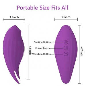 Giocattoli per adulti 2 in 1 vibratori stimolatore clitorideo a forma di uccello che succhia e lecca caratteristiche progettate esclusivamente per le donne - Product Image 5