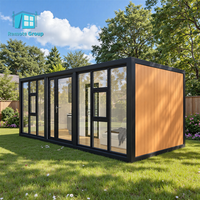 Maisons préfabriquées économiques, modulaires, portables, chaudes, de 20 pieds, extensibles et pliables, pour toilettes et hôtels
