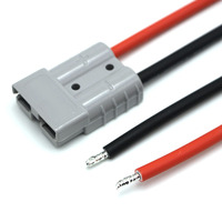 Connecteur de batterie haute tension 600V 50A à âme en cuivre, assemblage de câble photovoltaïque 4mm² 6mm² 10mm² pour usage automobile