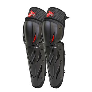 Rodilleras de Motocicleta Boton Negras con Absorción de Impactos, Equipo de Protección para Carreras Todoterreno, Unisex, Ajuste Universal - Product Image 2