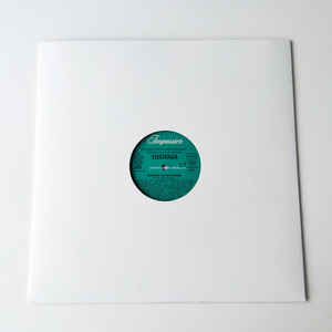 12 "33rpm 350GSM Trắng tông kỷ lục Áo khoác tay áo lưu trữ với lỗ - Product Image 5