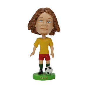 Tùy chỉnh thực hiện Bảng điều khiển Bobble đầu cầu thủ bóng đá Hành động Hình <span class=keywords><strong>bobblehead</strong></span> - Product Image 1