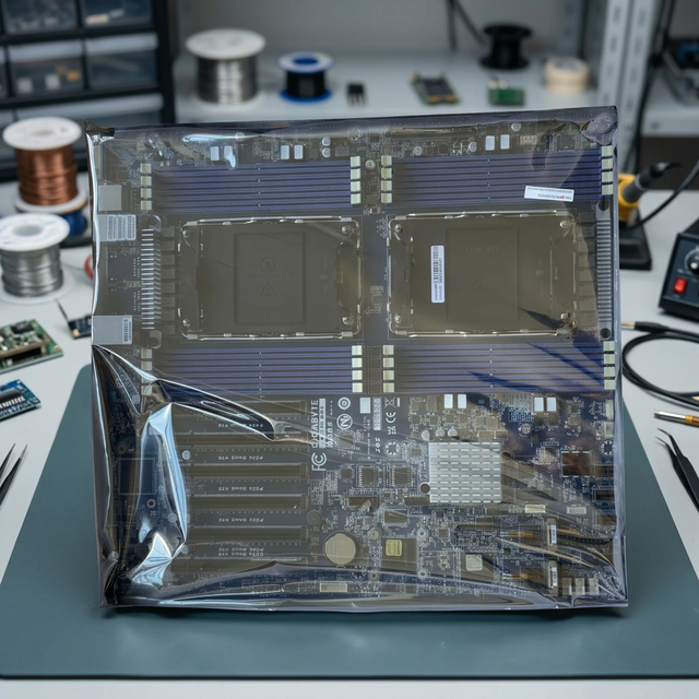 MS73 HB1 Dual Socket Server Motherboard Enterprise LGA 4677 Intel C741 Chipset 16 DDR5 DIMM Slots Compute Mainboard