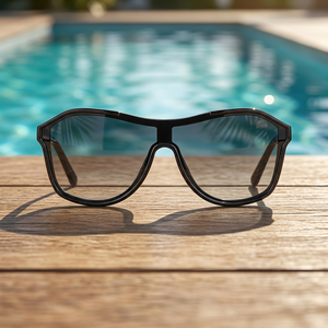 Unisex Fashion <b>Sunglasses</b> UV400 Black 4028 - Product Image 3