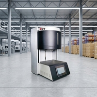Four de frittage de laboratoire intelligent programmable de type élévateur PLUS pour le frittage de matériaux céramiques en zircone