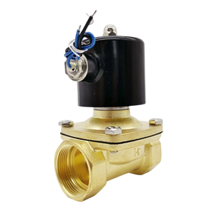 Van điện từ tác động trực tiếp DC24V AC220V DC12V AC110V, van điện từ bằng đồng thau dùng cho nước và khí - Product Image 1