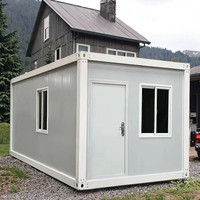 Maison conteneur préfabriquée de luxe moderne en panneaux sandwich d'acier respirants, 20 pieds 40 pieds, épaisseur standard, pour hôtel et villa 1