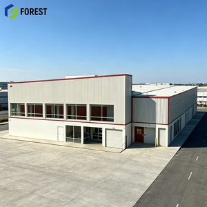 Edificio Modular de Acero Estructural para Almacenamiento Comercial, Nave Industrial Prefabricada de Gran Envergadura para Logística Comercial - Product Image 1