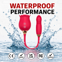 Vibrateur à succion Rose, stimulateur clitoridien, étanche, rechargeable par USB, jouets sexuels, masseur pour femmes, vente en gros, CE RoHS, 12 couleurs